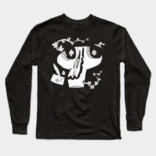 Ivy Skull Long Sleeve T-Shirt